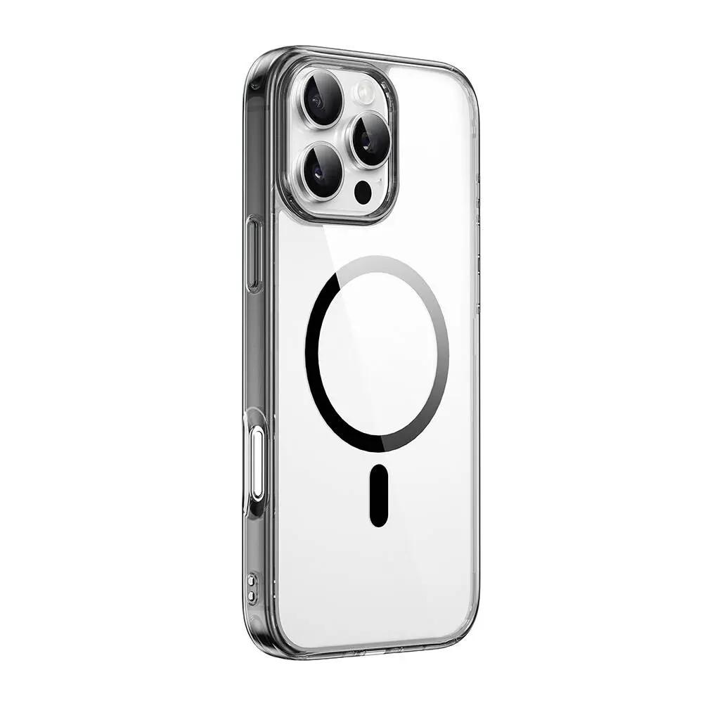 iPhone 16 Pro MagSafe Uyumlu Şeffaf Sert PC Kılıf - Wiwu iShield Pro