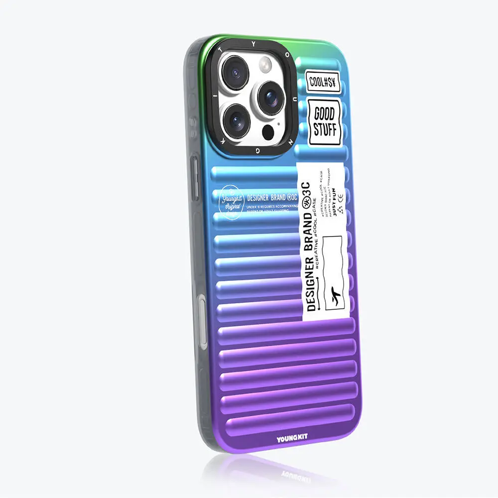 iPhone 16 Pro Kılıf, Renk Geçişli Tasarım - YoungKit The Secret Color