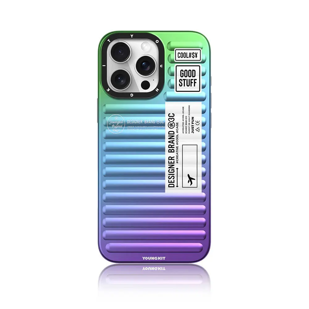iPhone 16 Pro Kılıf, Renk Geçişli Tasarım - YoungKit The Secret Color