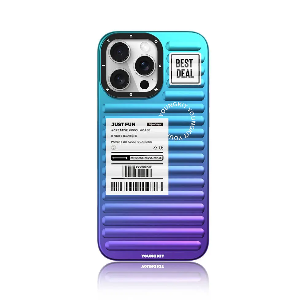 iPhone 16 Pro Kılıf, Renk Geçişli Tasarım - YoungKit The Secret Color