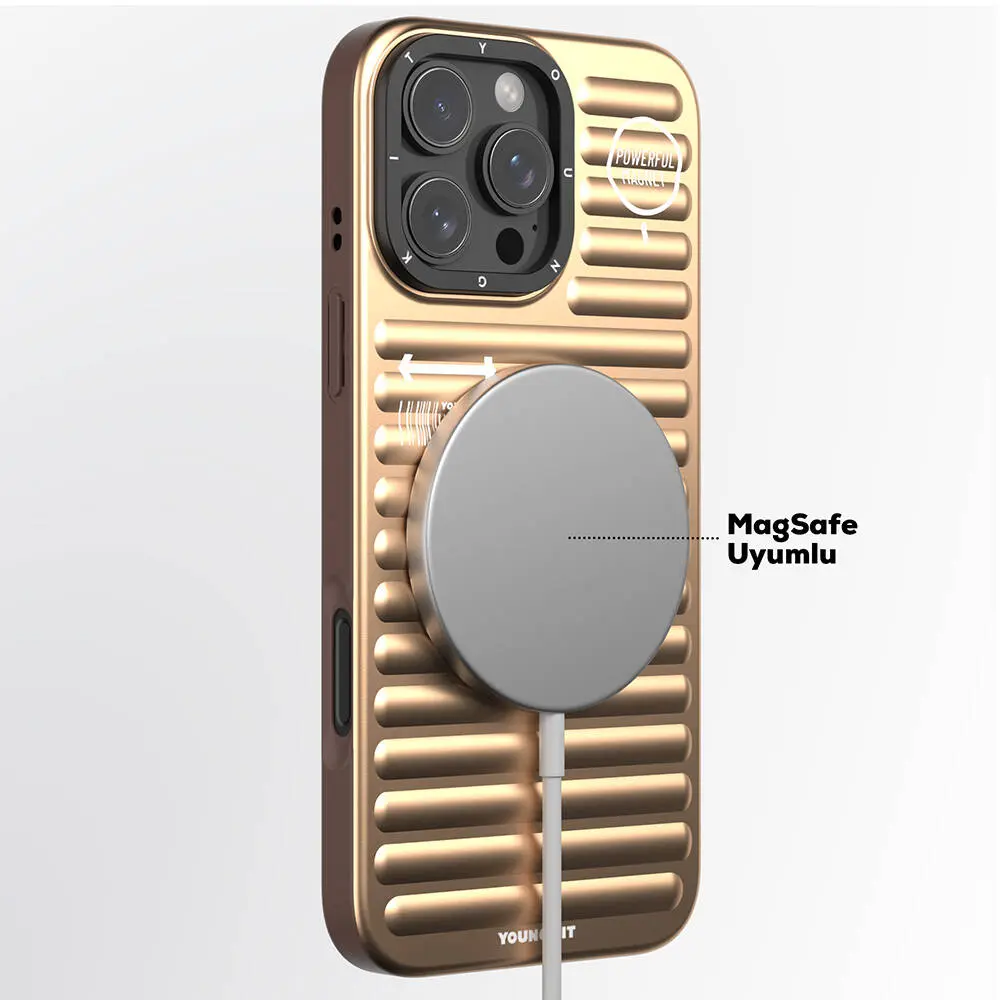 iPhone 16 Pro MagSafe Uyumlu Mat Kılıf - Youngkit Original