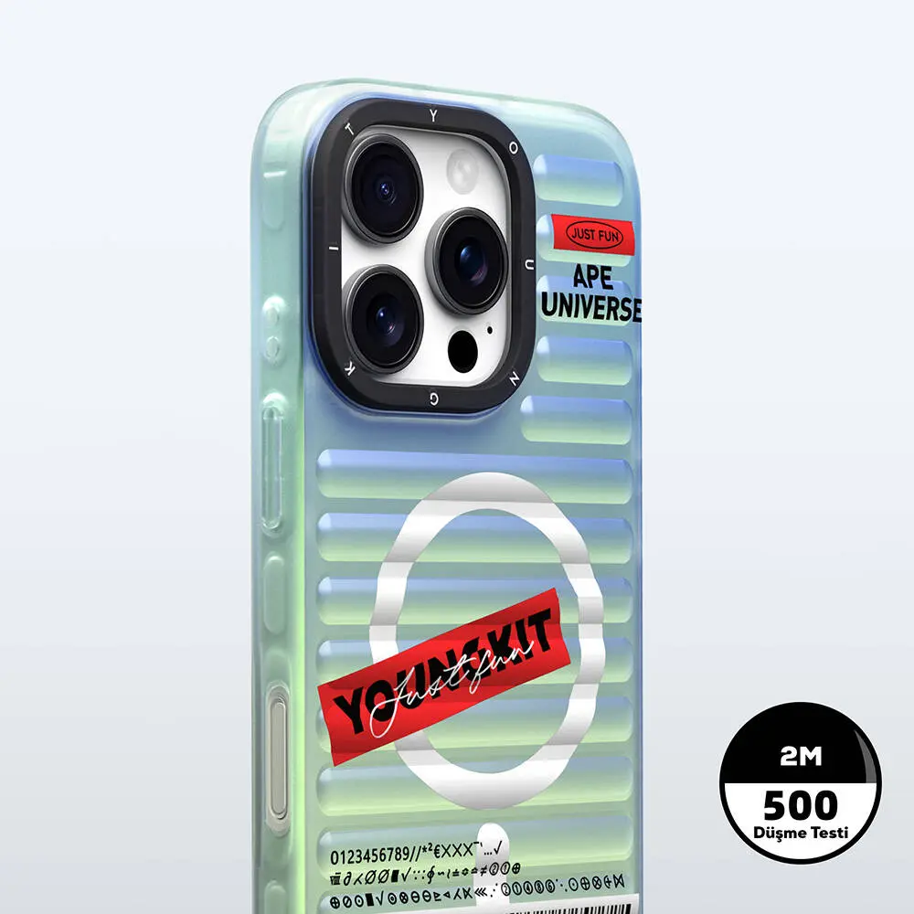 iPhone 16 Pro MagSafe Uyumlu Renk Değiştiren Kılıf - Youngkit Chameleon