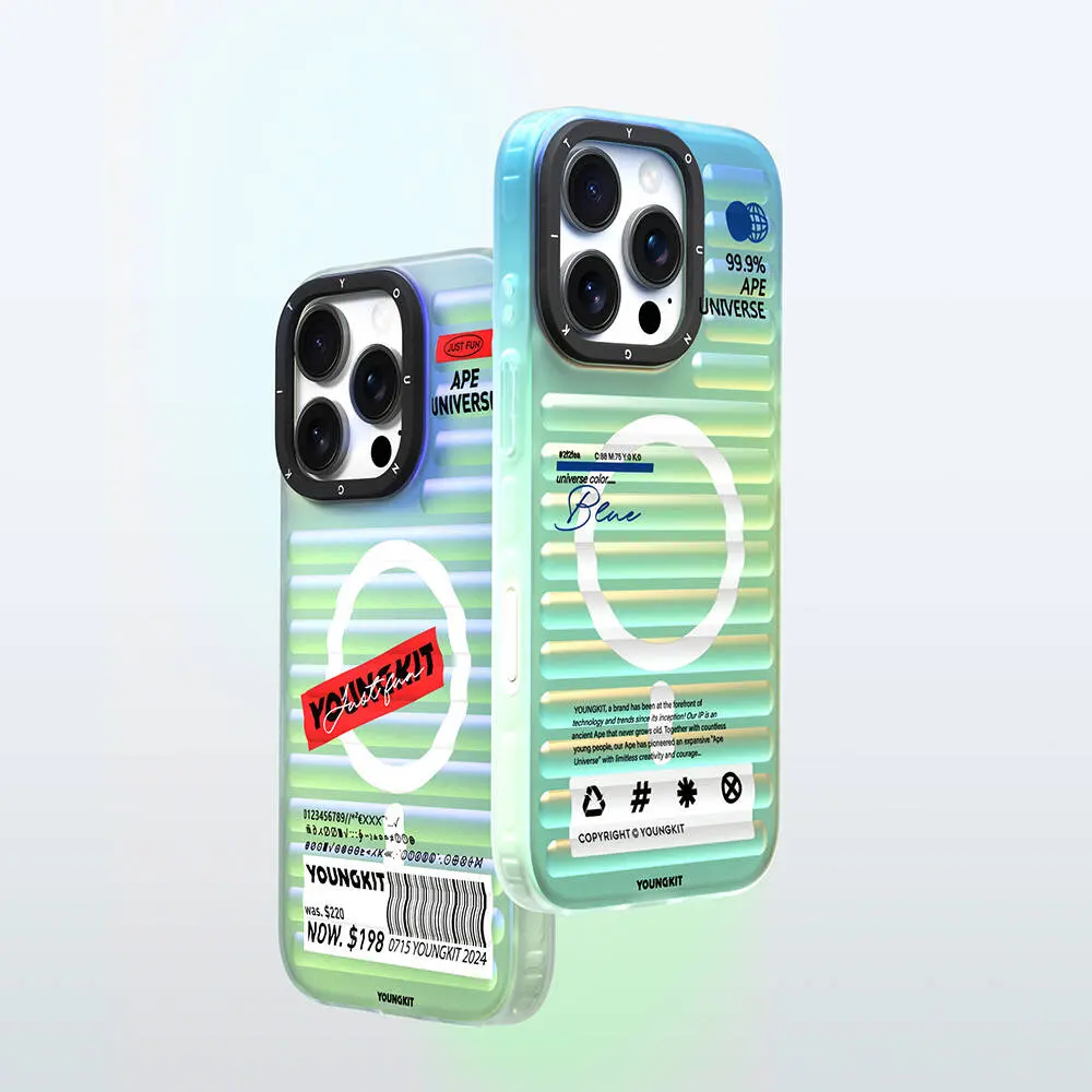 iPhone 16 Pro Max MagSafe Uyumlu Renk Değiştiren Kılıf - Youngkit Chameleon