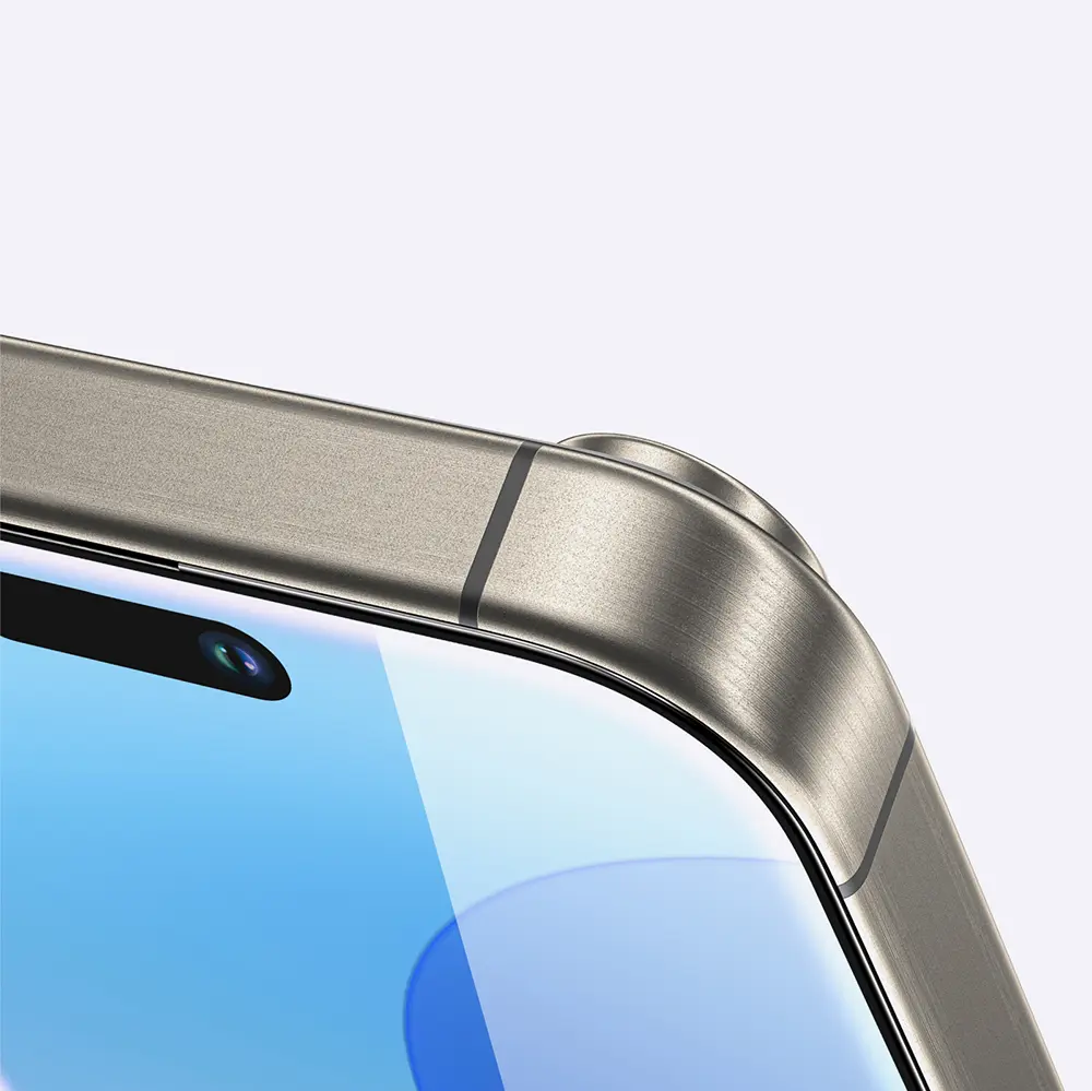 iPhone 16 Pro Max Parmak İzi Bırakmayan Temperli Cam Ekran Koruyucu - Amazingthing Radix