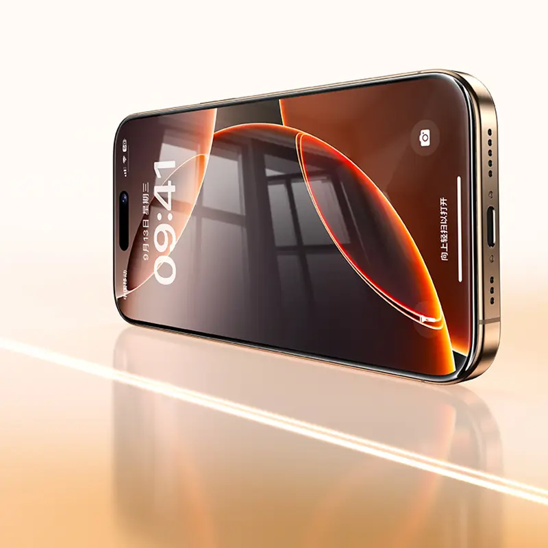 iPhone 16 Pro Max Tam Kaplayan Şeffaf Ekran Koruyucu - Benks InvisiWarrior