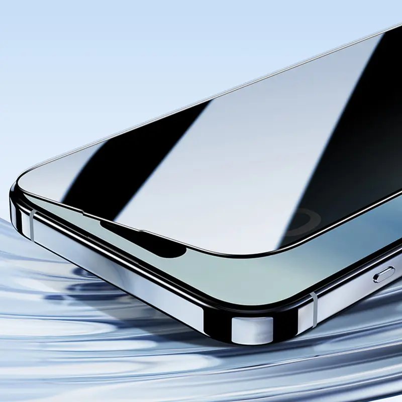 iPhone 16 Pro Max Hayalet Ekran Koruyucu, Uygulama Aparatlı - Benks Privacy