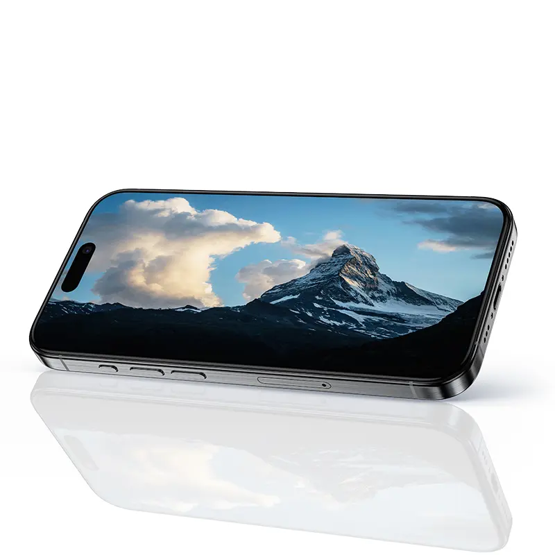 iPhone 16 Pro Max Ekran Koruyucu, 0.9 mm Çerçeveli 0.3 mm Cam - Benks Ultra Shield
