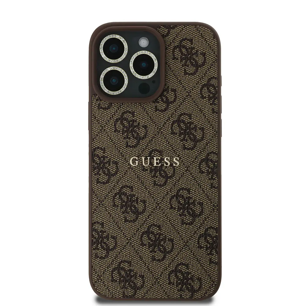 iPhone 16 Pro Max 3'ü 1 Arada Kılıf, Ekran ve Lens Koruyucu Seti - Guess
