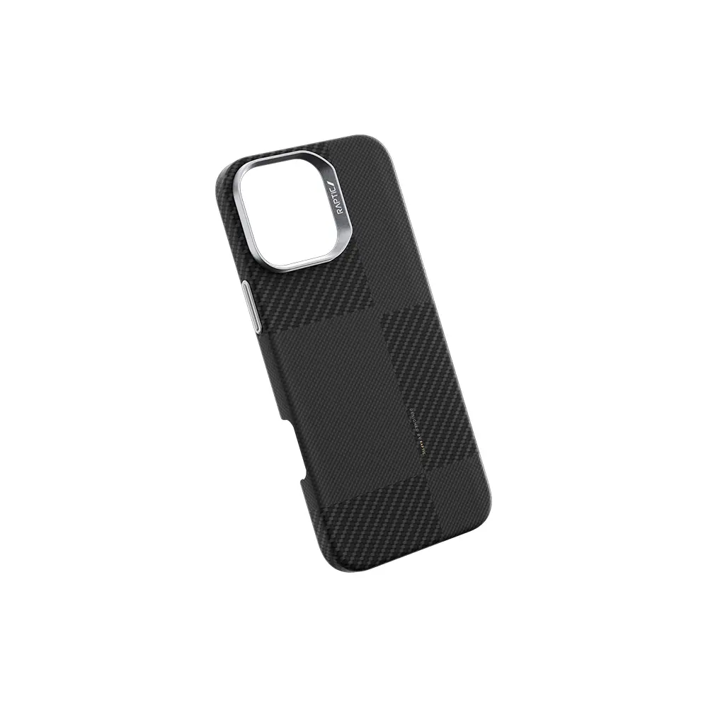 iPhone 16 Pro Max MagSafe Uyumlu Aramid Fiber Kılıf - Raptic Croxx Mondrian