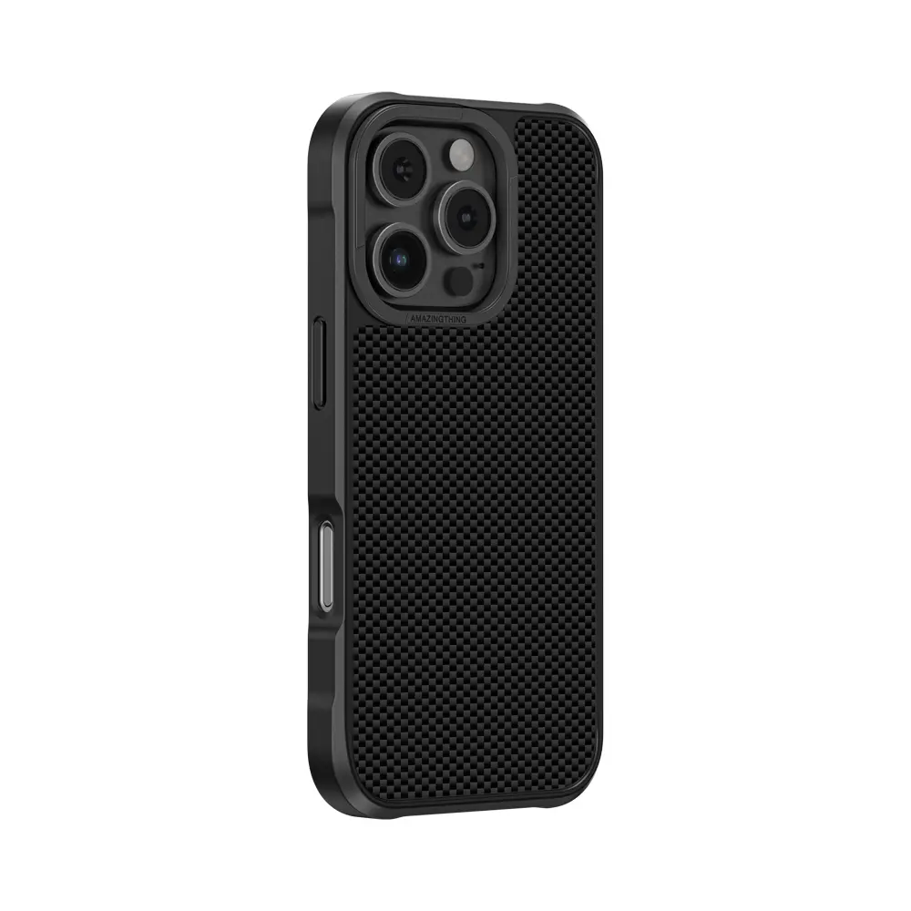 iPhone 16 Pro Max MagSafe Uyumlu Aramid Fiber Kılıf - Amazingthing Titan Max