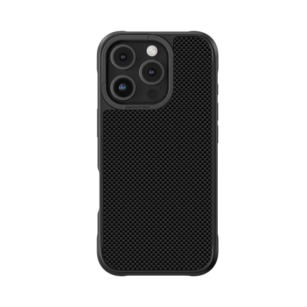 iPhone 16 Pro Max MagSafe Uyumlu Aramid Fiber Kılıf - Amazingthing Titan Max