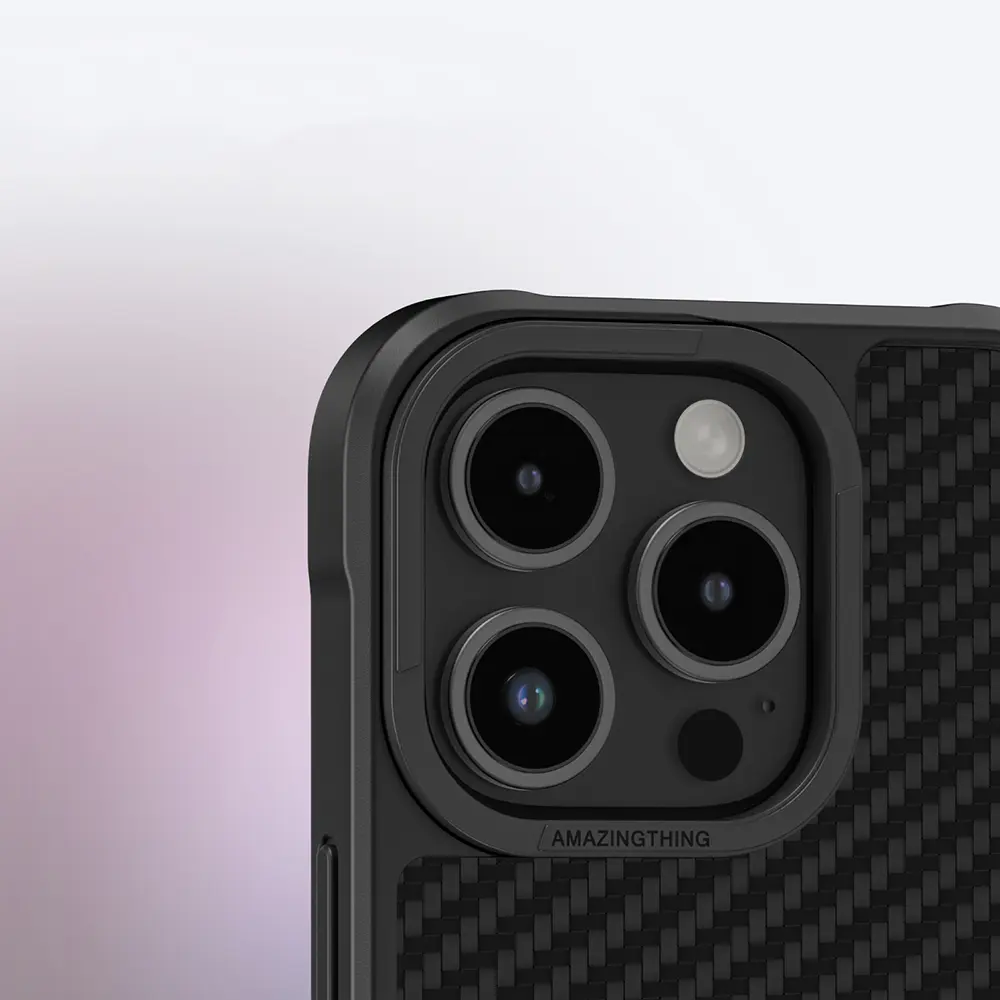 iPhone 16 Pro Max MagSafe Uyumlu Aramid Fiber Kılıf - Amazingthing Titan Max