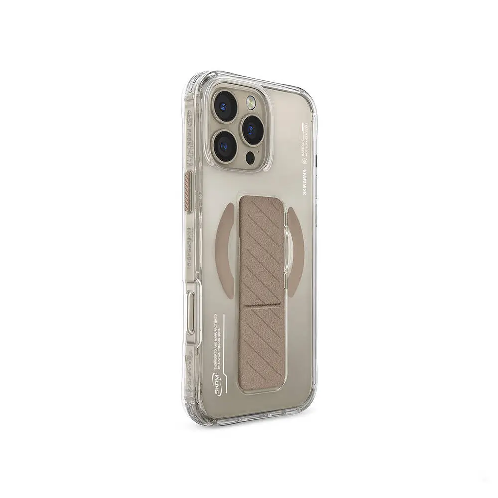 iPhone 16 Pro Max MagSafe Uyumlu Standlı Kılıf - Skinarma Axon