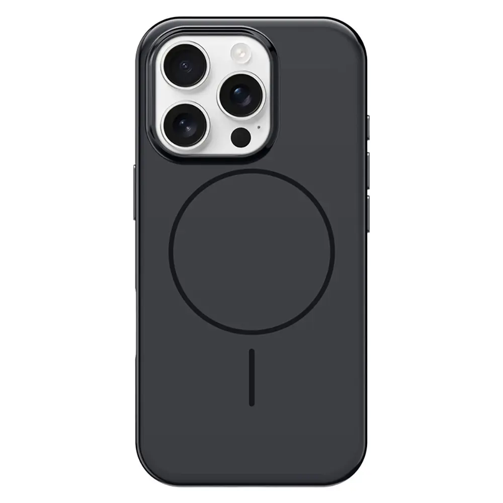 iPhone 16 Pro Max MagSafe Uyumlu Şeffaf Olmayan Kılıf - Wlons Frego