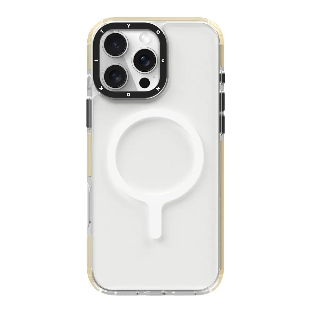 iPhone 16 Pro Max MagSafe Uyumlu Şeffaf Kılıf - YoungKit Crystal Color