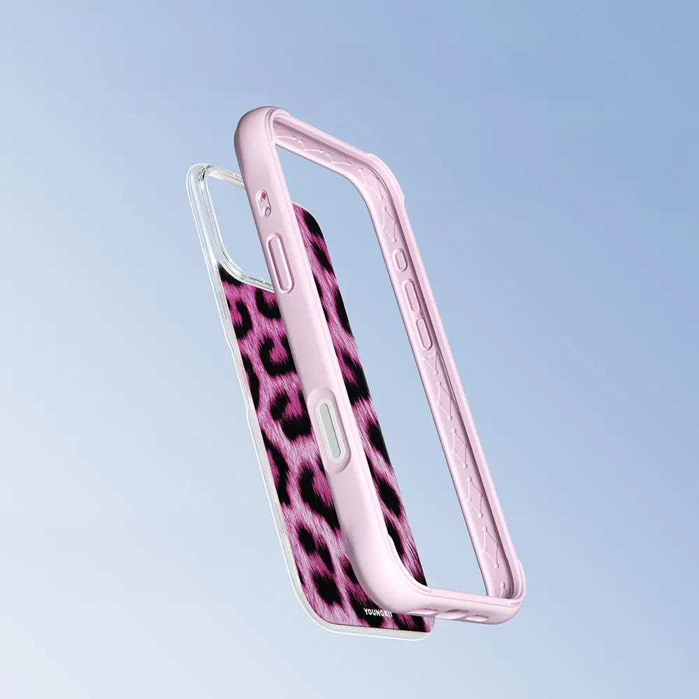 iPhone 16 Pro Max MagSafe Uyumlu Kılıf - Youngkit Leopard Serisi