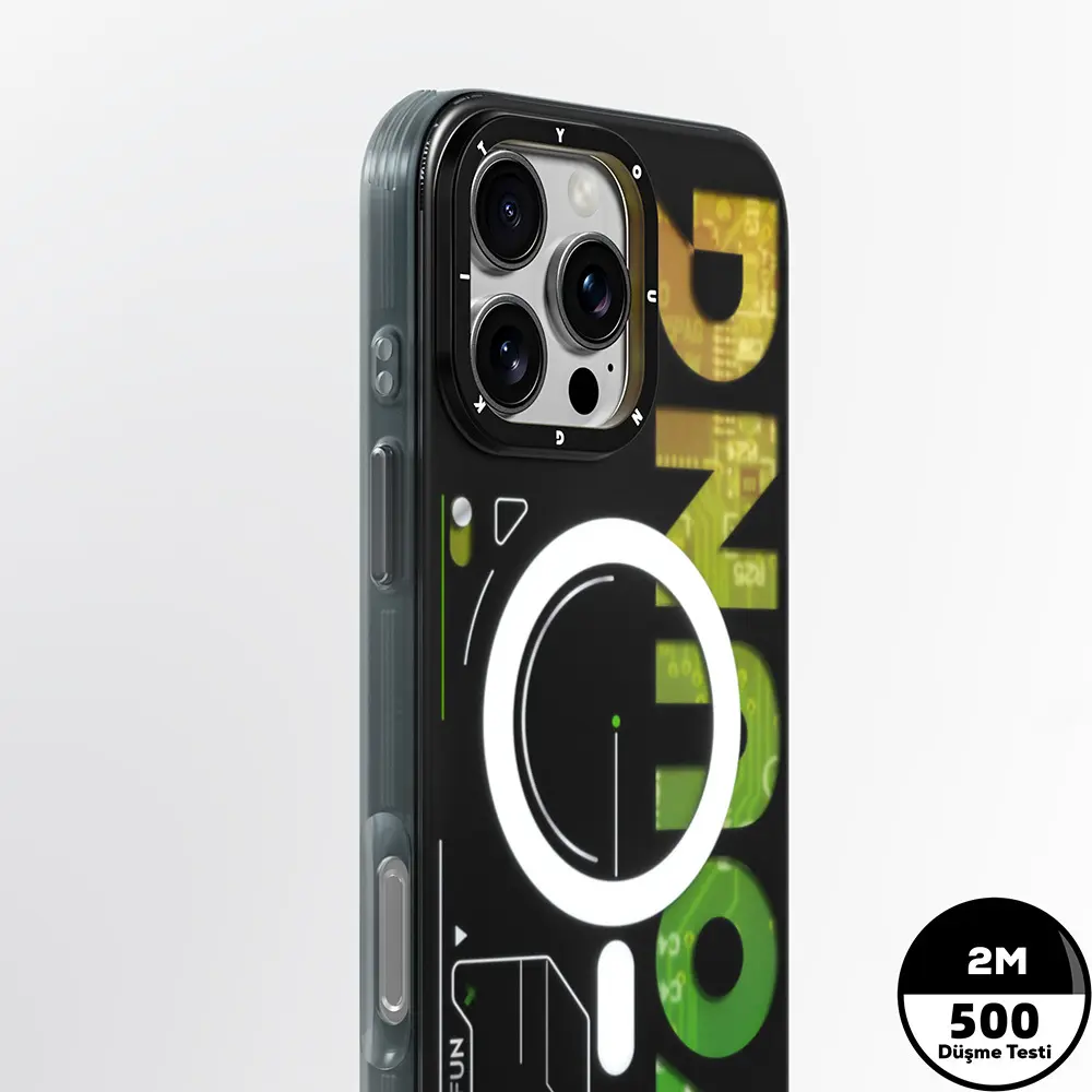 iPhone 16 Pro Max MagSafe Uyumlu Çift Katmanlı Kılıf - Youngkit Future