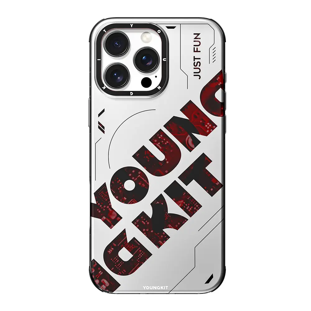iPhone 16 Pro Max MagSafe Uyumlu Çift Katmanlı Kılıf - Youngkit Future