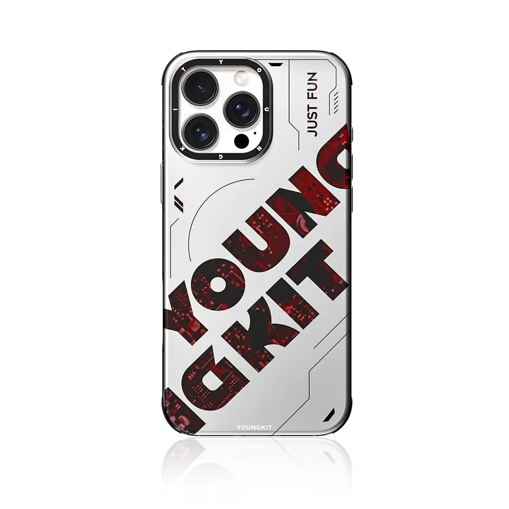 iPhone 16 Pro Max MagSafe Uyumlu Çift Katmanlı Kılıf - Youngkit Future