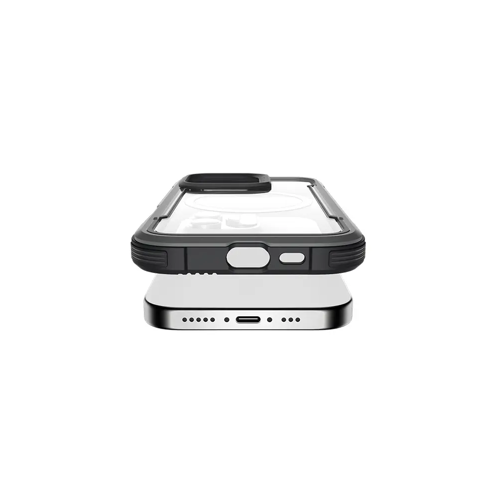 iPhone 16 Pro Max MagSafe Uyumlu Şeffaf Kılıf - Raptic Shield