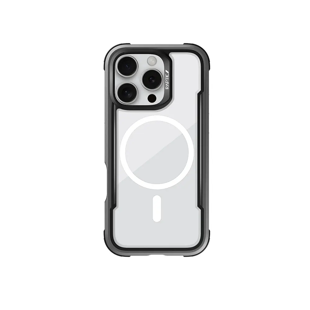 iPhone 16 Pro Max MagSafe Uyumlu Şeffaf Kılıf - Raptic Shield