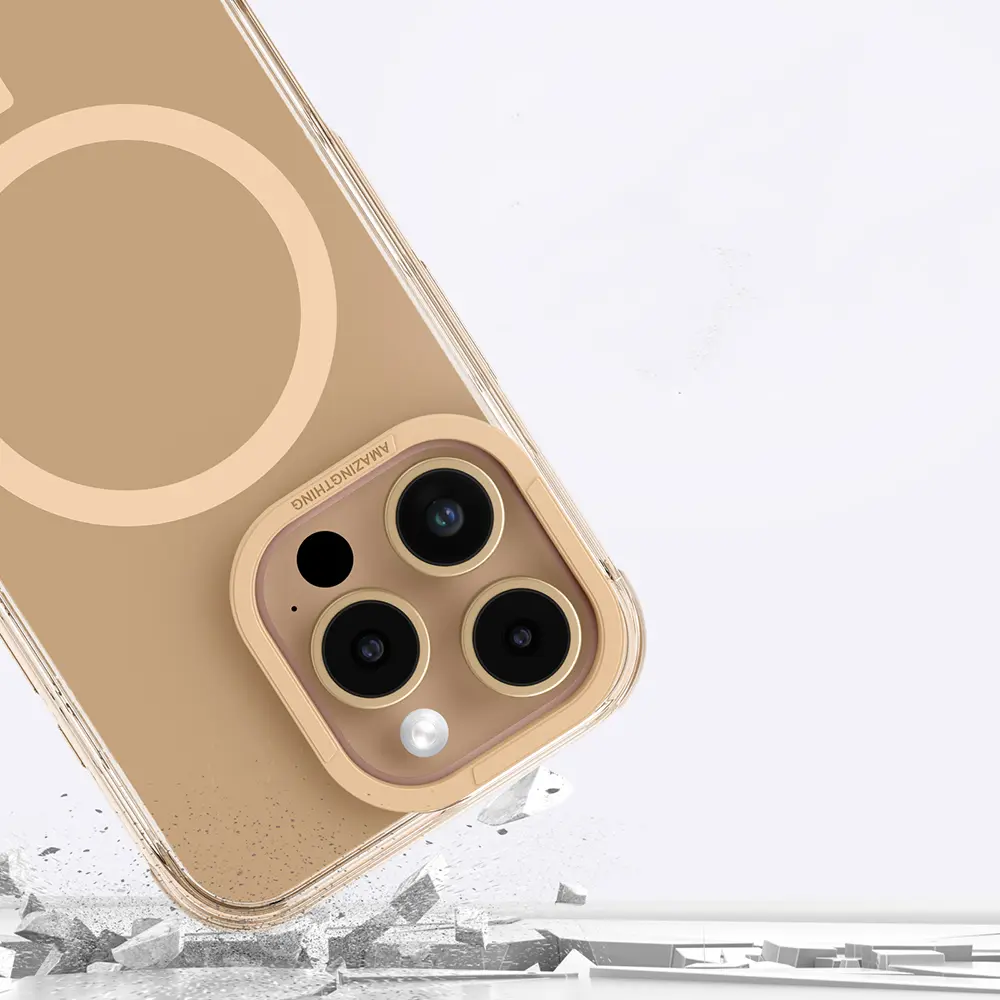 iPhone 16 Pro Max MagSafe Uyumlu Şeffaf Kılıf - Amazingthing Omni