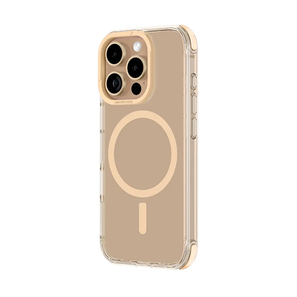 iPhone 16 Pro Max MagSafe Uyumlu Şeffaf Kılıf - Amazingthing Omni