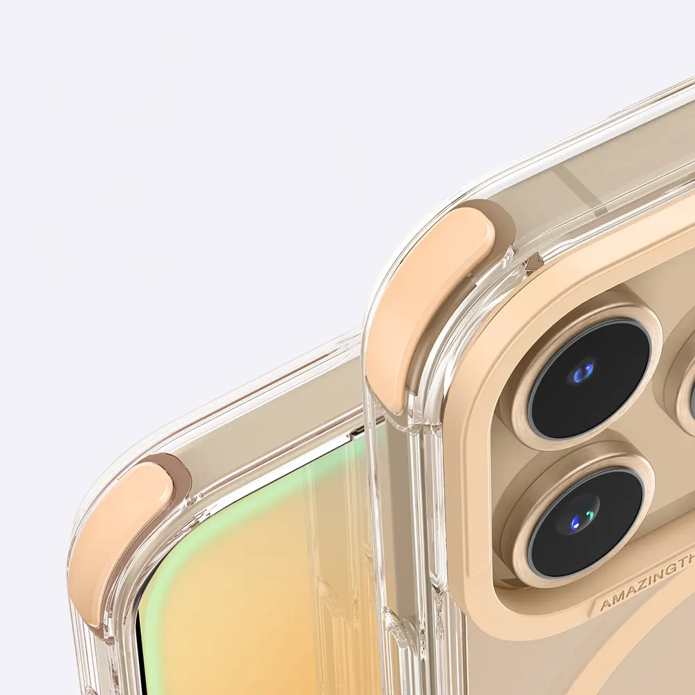 iPhone 16 Pro Max MagSafe Uyumlu Şeffaf Kılıf - Amazingthing Omni