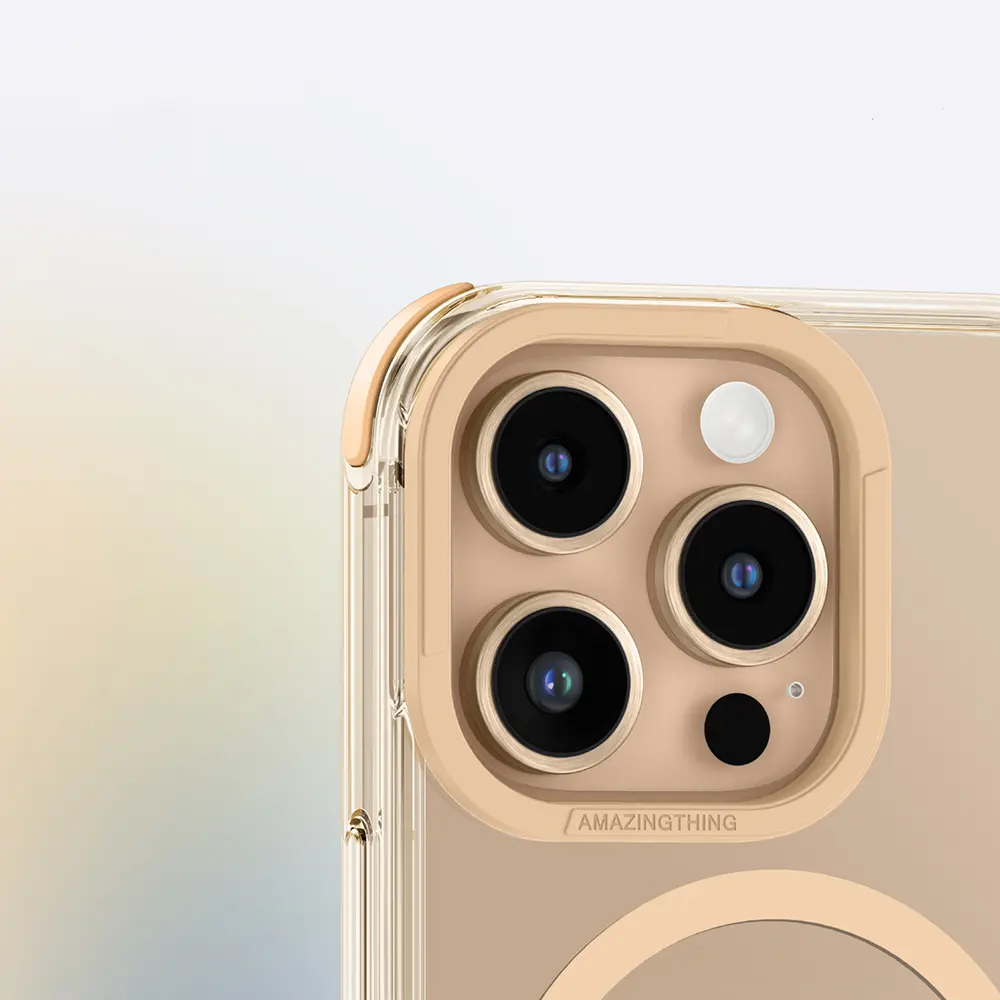 iPhone 16 Pro Max MagSafe Uyumlu Şeffaf Kılıf - Amazingthing Omni