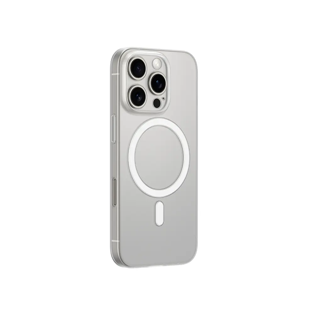 iPhone 16 Pro Max MagSafe Uyumlu Şeffaf Kılıf - Amazingthing Minimal Air