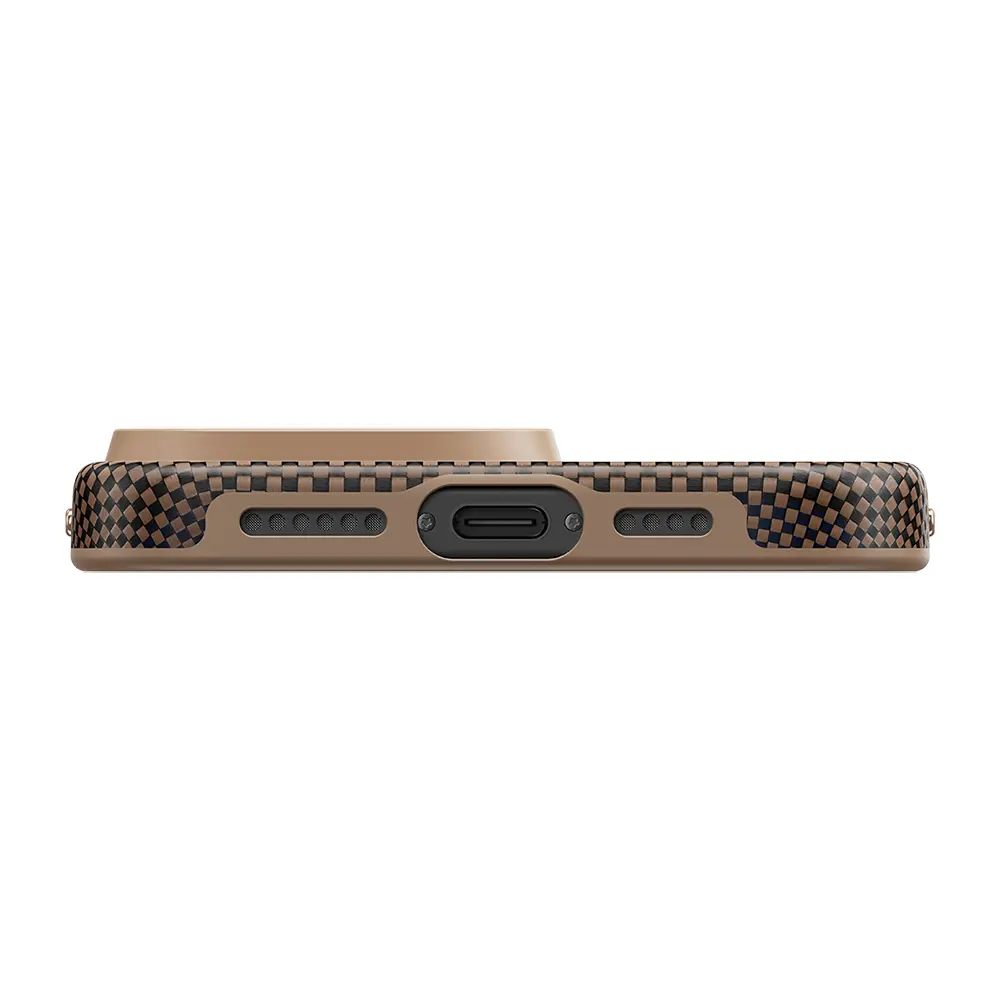 iPhone 16 Pro Max MagSafe Uyumlu Aramid Fiber Kılıf - Pitaka Sunset