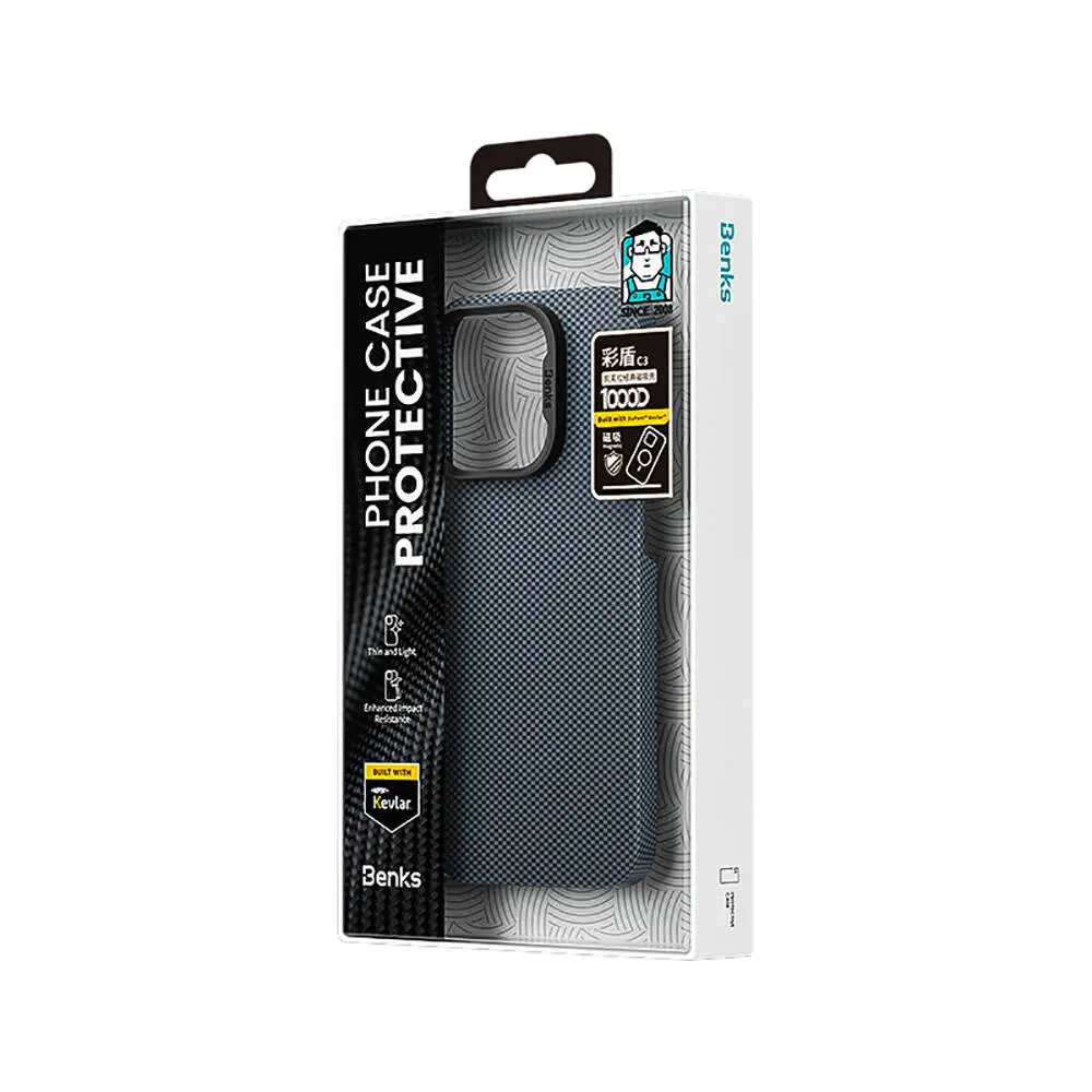 iPhone 16 Pro Max MagSafe Uyumlu Kevlar Kılıf - Benks ArmorTint ArmorAir