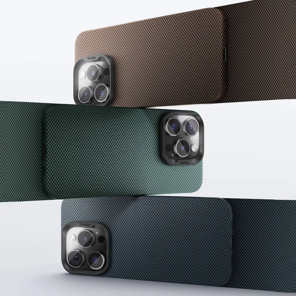 iPhone 16 Pro Max MagSafe Uyumlu Kevlar Kılıf - Benks ArmorTint ArmorAir