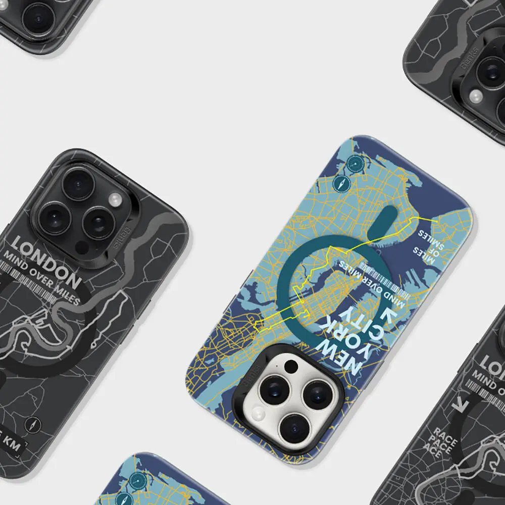 iPhone 16 Pro Max MagSafe Uyumlu Şeffaf Olmayan Kılıf - Benks City Serisi