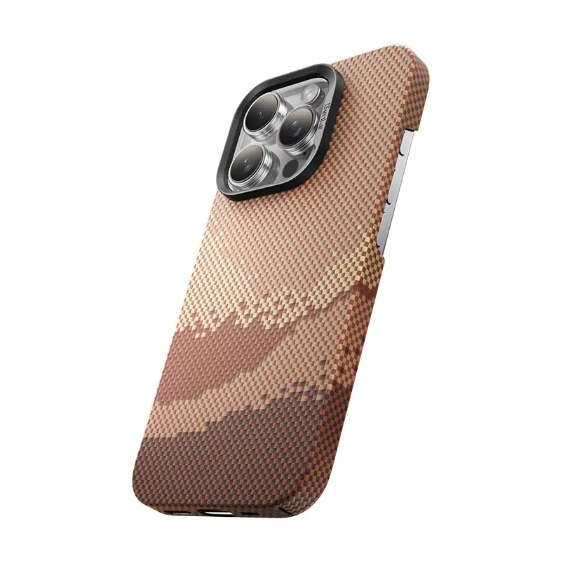 iPhone 16 Pro Max MagSafe Uyumlu Kevlar Kılıf - Benks GoldenTide ArmorAir