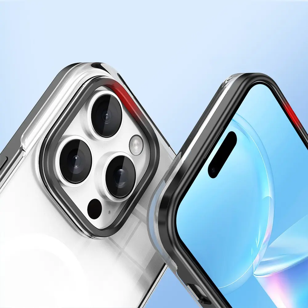 iPhone 16 Pro Max MagSafe Uyumlu Çıkarılabilir Arka Yüzeyli Kılıf - Zore Polar