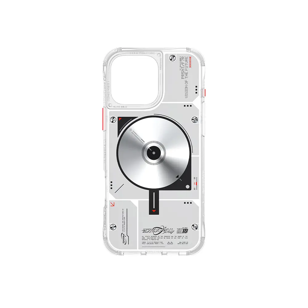 iPhone 16 Pro Max MagSafe Uyumlu Disk Desenli Kılıf - Skinarma Nova