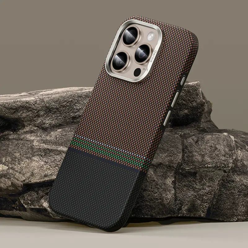 iPhone 16 Pro Max MagSafe Uyumlu Kevlar Kılıf - Benks Prestige ArmorPro