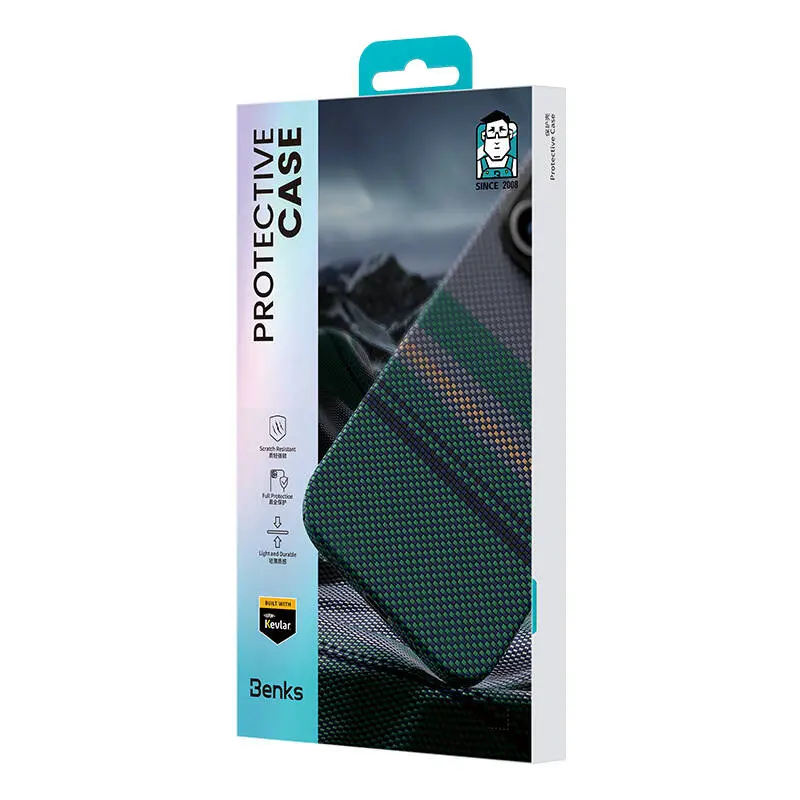 iPhone 16 Pro Max MagSafe Uyumlu Kevlar Kılıf - Benks Aurora ArmorPro