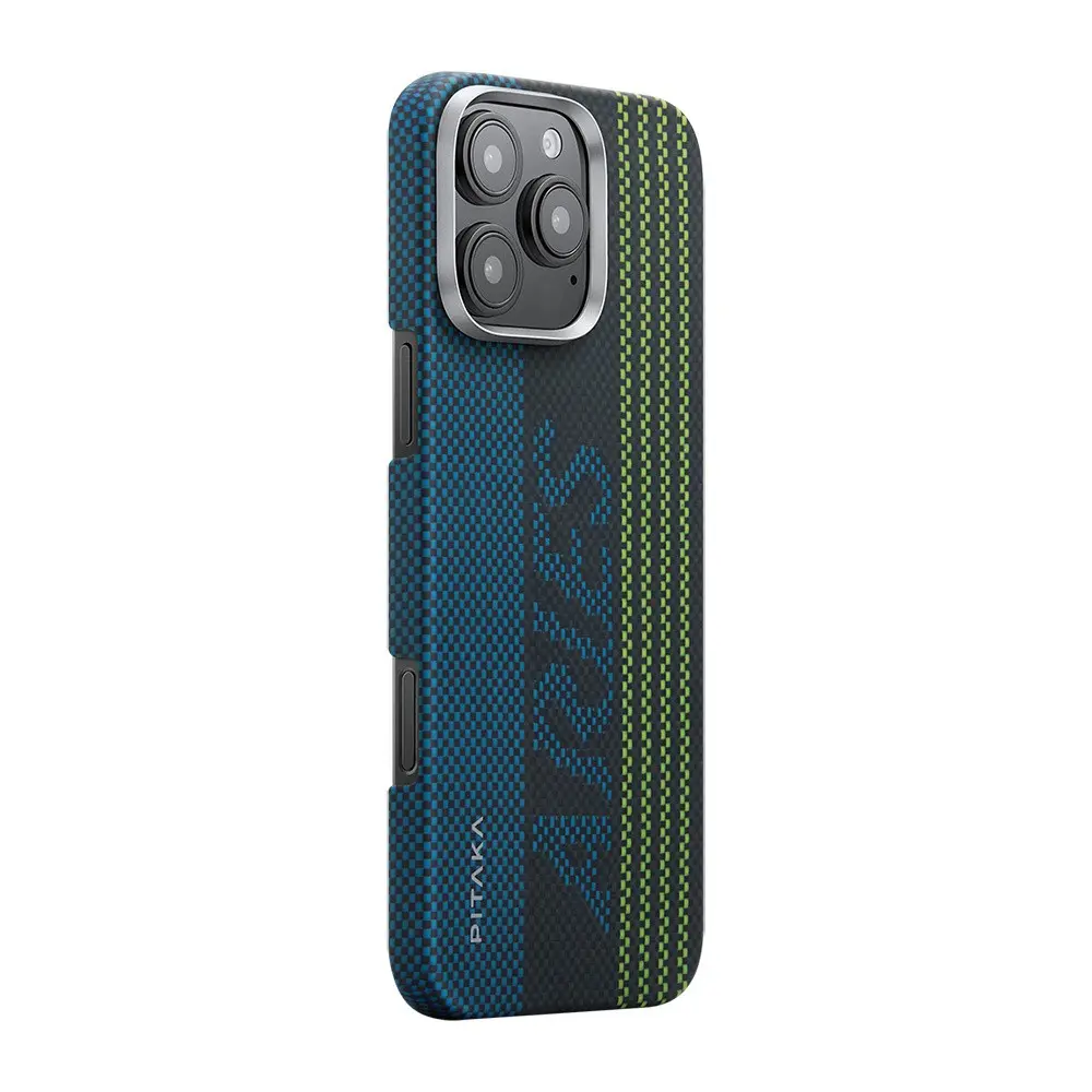 iPhone 16 Pro Max MagSafe Uyumlu Aramid Fiber Kılıf - Pitaka Aries