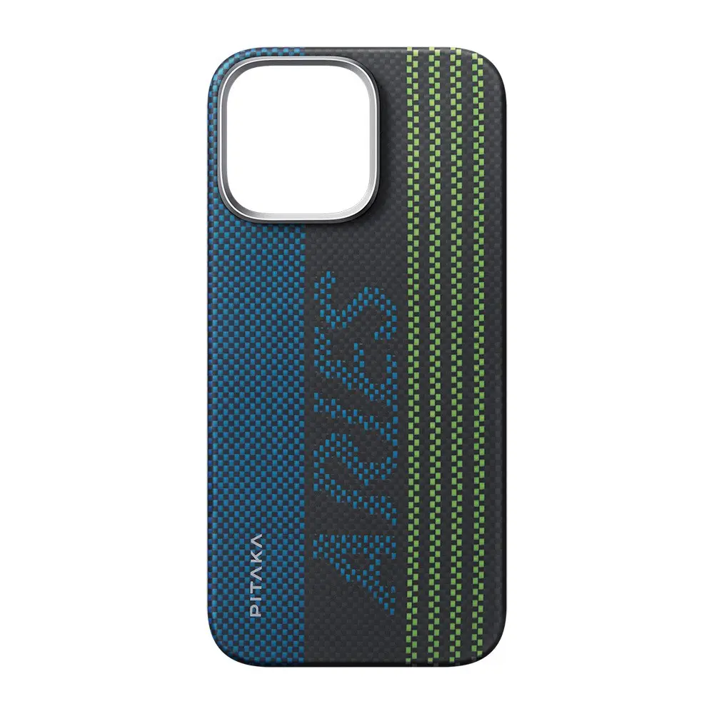 iPhone 16 Pro Max MagSafe Uyumlu Aramid Fiber Kılıf - Pitaka Aries