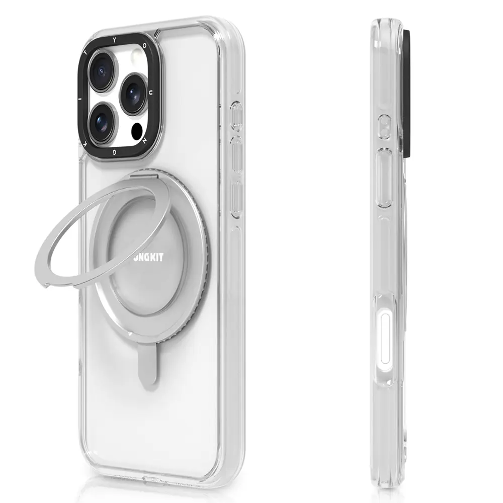 iPhone 16 Pro Max MagSafe Uyumlu Şeffaf Kılıf - Youngkit Pivot