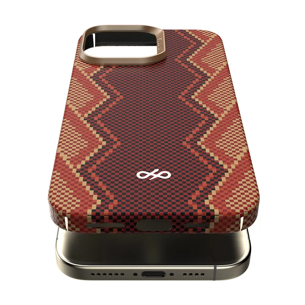 iPhone 16 Pro Max MagSafe Uyumlu Kılıf - Raptic Aramid Skin Bionic