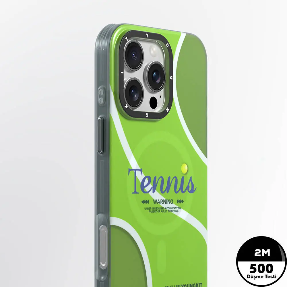 iPhone 16 Pro Max MagSafe Uyumlu Spor Tasarımlı Kılıf - Youngkit Dynamic