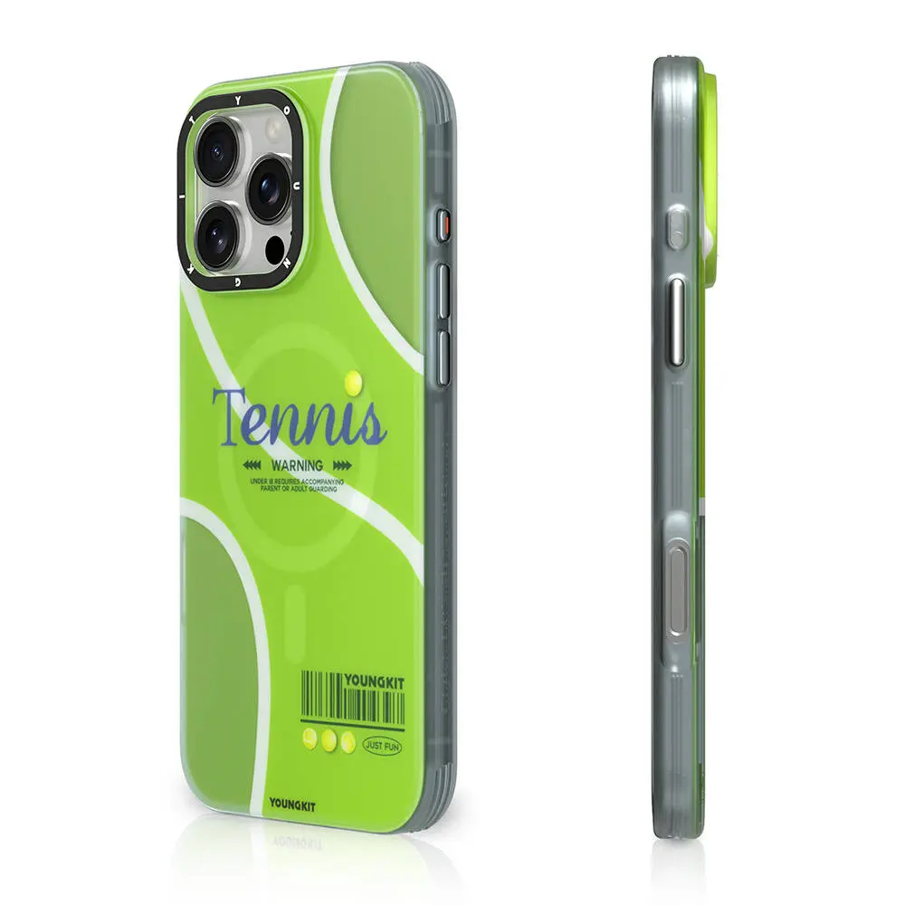 iPhone 16 Pro Max MagSafe Uyumlu Spor Tasarımlı Kılıf - Youngkit Dynamic