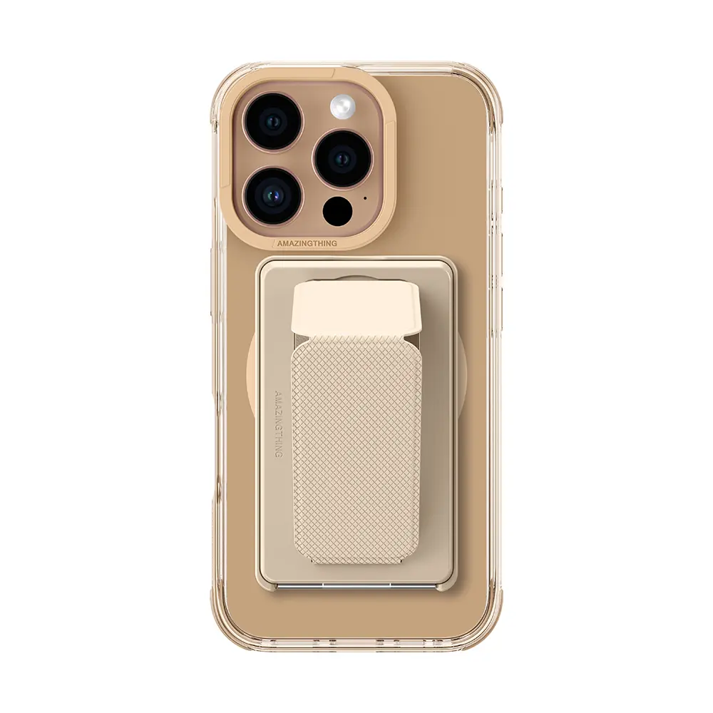 iPhone 16 Pro Max MagSafe Uyumlu Standlı ve Kartlıklı Kılıf - Amazingthing Omni Adventure