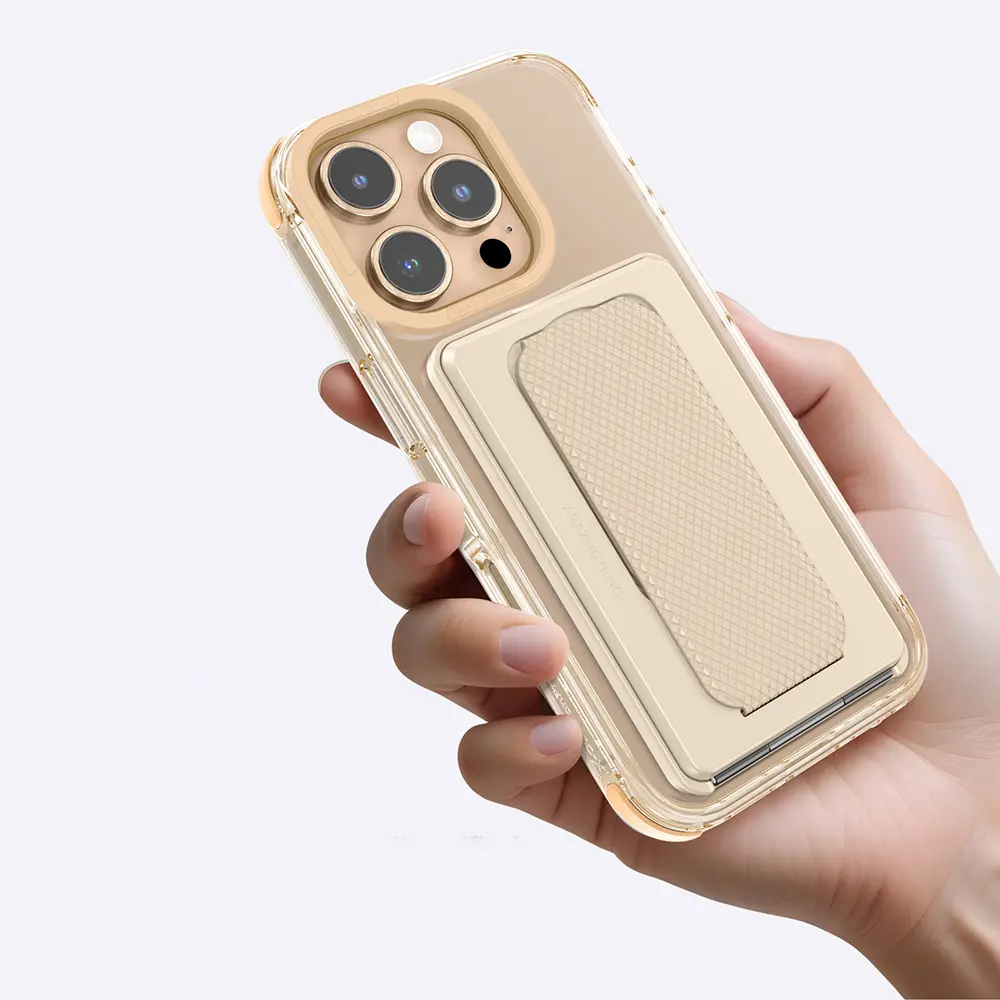 iPhone 16 Pro Max MagSafe Uyumlu Standlı ve Kartlıklı Kılıf - Amazingthing Omni Adventure