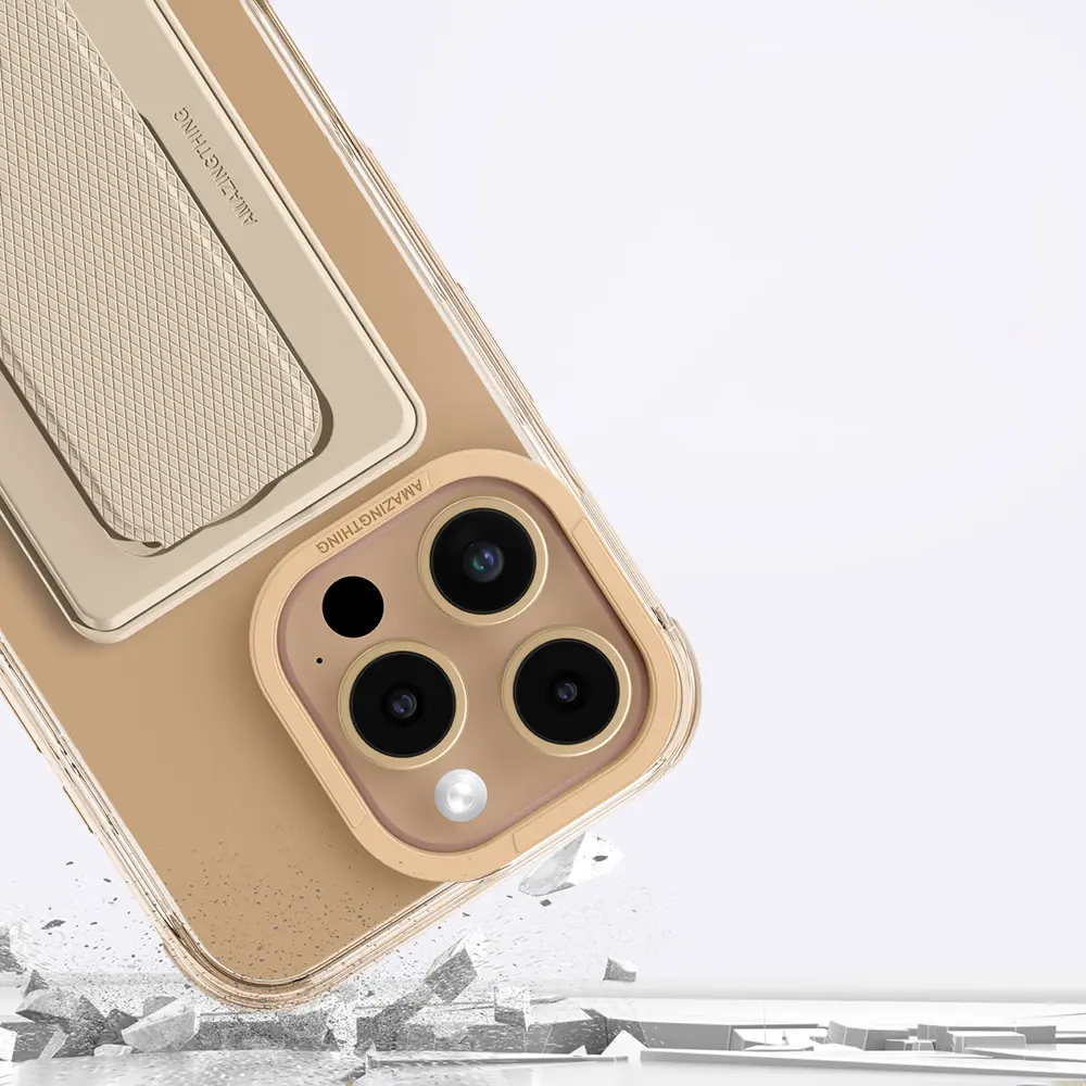 iPhone 16 Pro Max MagSafe Uyumlu Standlı ve Kartlıklı Kılıf - Amazingthing Omni Adventure