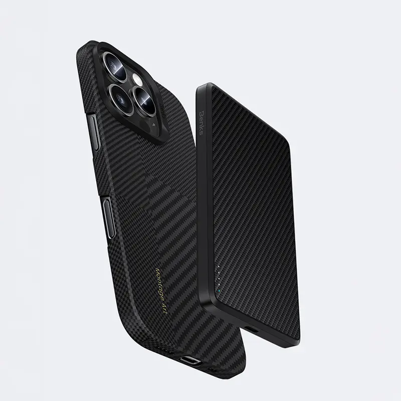 iPhone 16 Pro Max MagSafe Uyumlu Kevlar Kılıf - Benks Montage ArmorAir