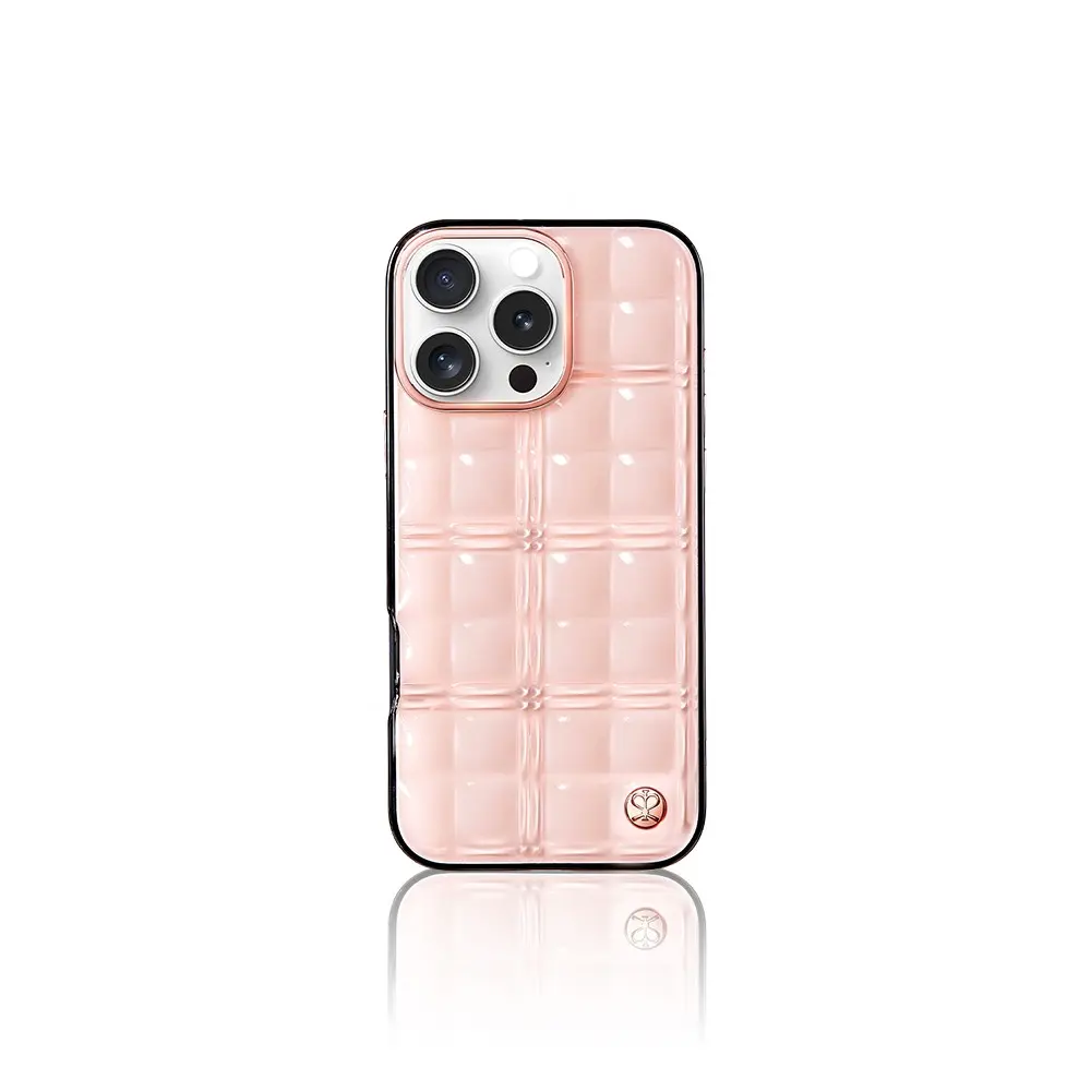 Apple iPhone 16 Pro Max Kılıf Askı Aparatlı Pynana Metal Grid Kapak